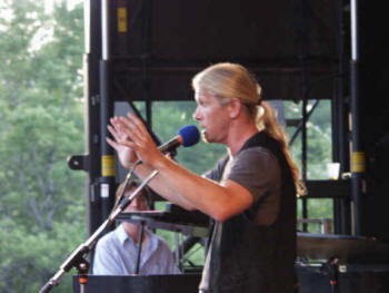 Performing at the Erie Blues and Jazz Fest